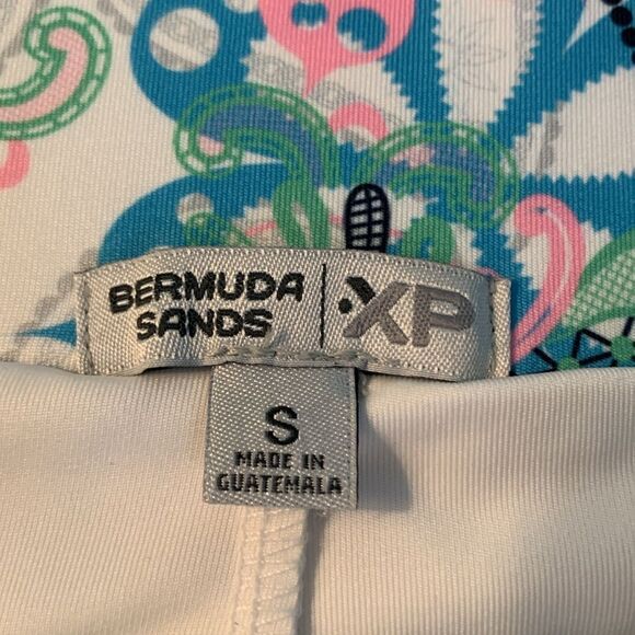 Bermuda Sands XP Athletic Skirt With Shorts Paisley And Floral Print Size Small. - Picture 3 of 4